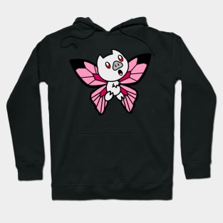 White ButterBat Hoodie